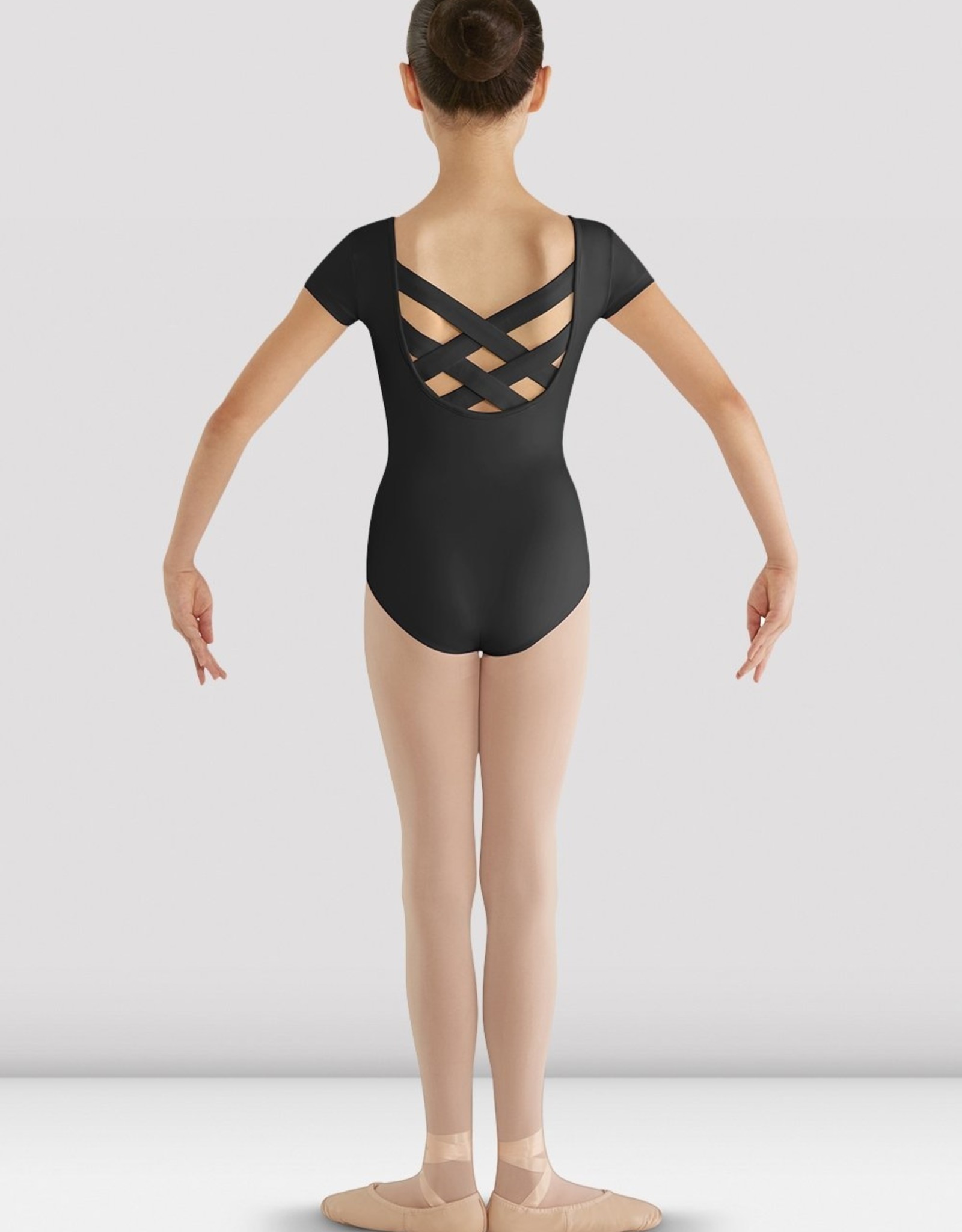 Bloch Children's CL8832 Strap Back Cap Sleeve Leotard