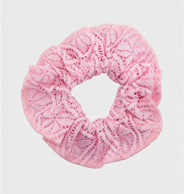 Wear Moi DIV108 Pink Lace Scrunchie