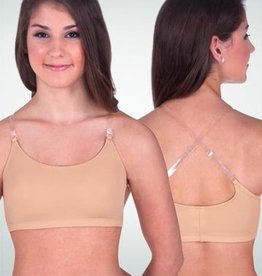 Women's Silicone Transparent Adjustable Detachable Bra Straps (Medium) -1  Pair