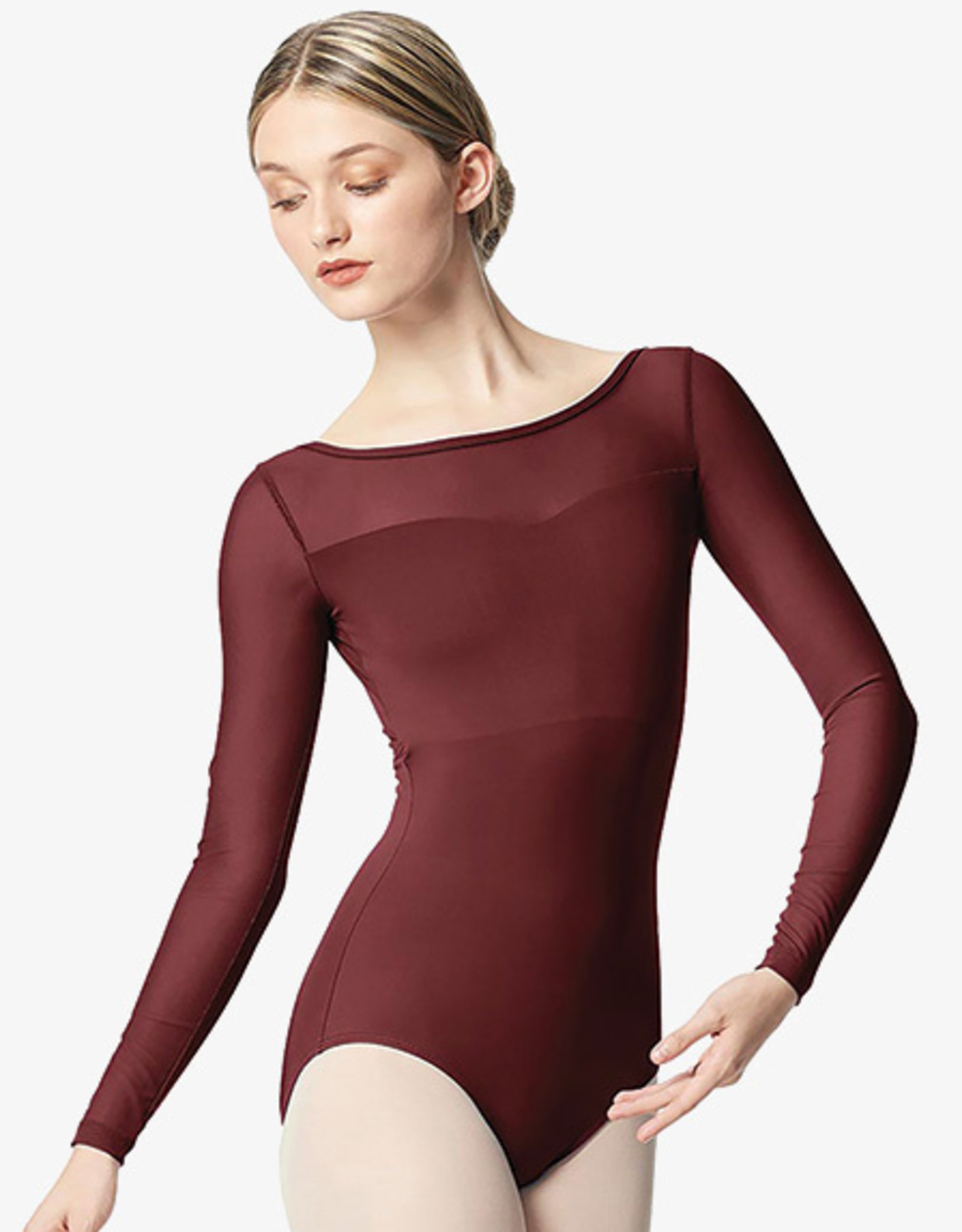 Lulli Ladies' LUB347 3/4 Sleeve Leotard - Beam & Barre