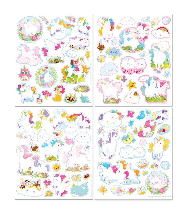 Unicorn Land Sticker Activity Tote