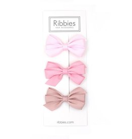 Ribbies Medium Triple Bows (set of 3)