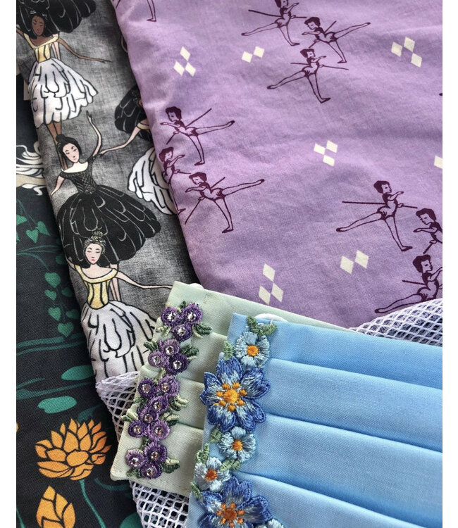 Pointe Shoe Mesh Bag Purple Ballerinas