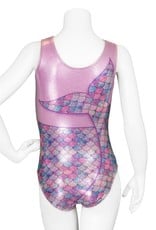 Destira Children's Mermaid Hair Don't Care Gymnastics Leotard