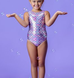 Destira Children's Glitter and Glitz Rose Gymnastics Leotard - Beam & Barre