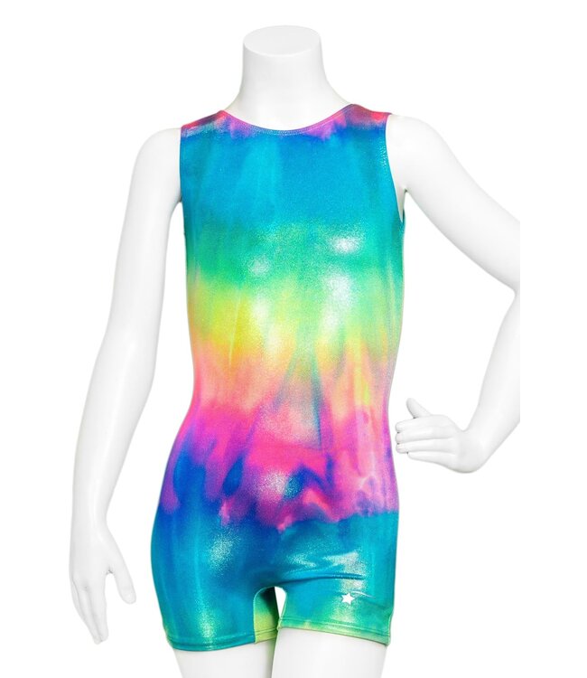 Children's Rainbow Tie Dye Unitard