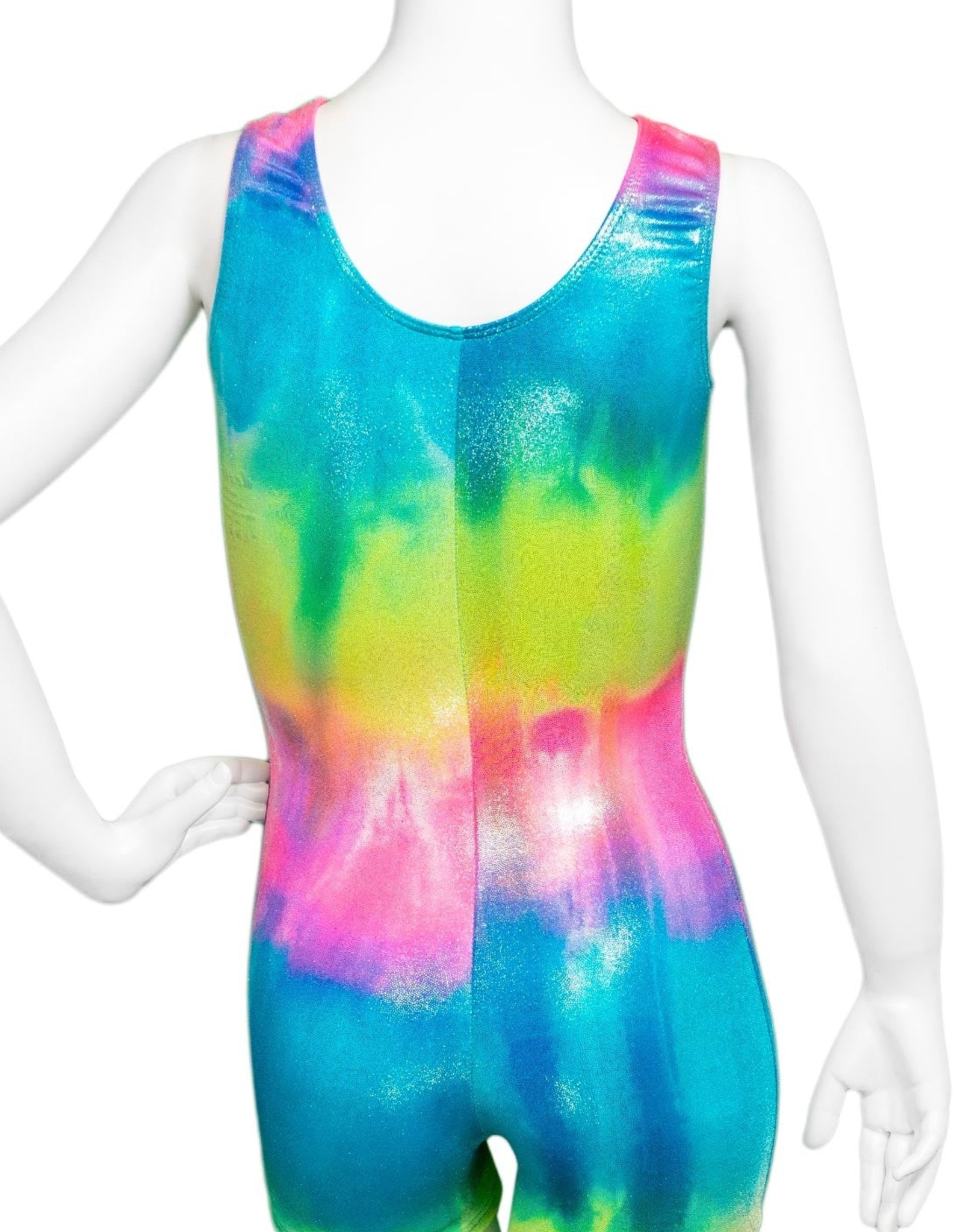 Destira Children's Rainbow Tie Dye Unitard