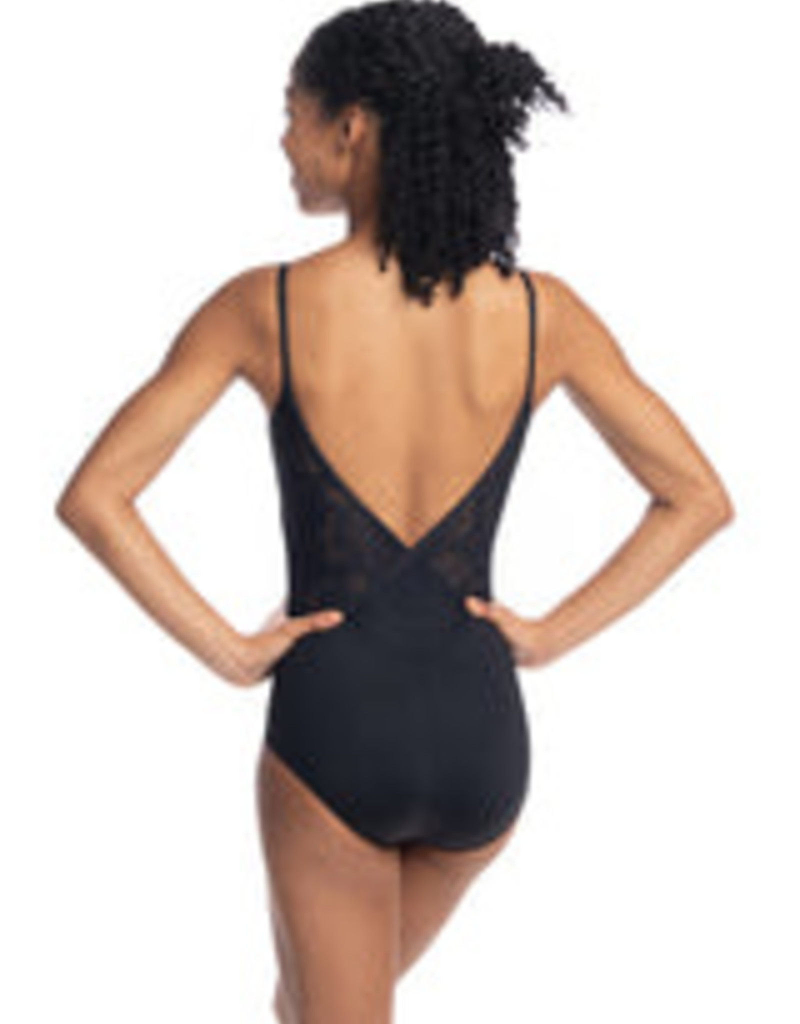 Ainsliewear Ladies' 136LL Allegra Camisole Leotard with Lola Lace