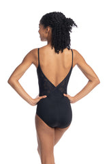 31633-Angie Camisole Leotard With Cross Strap Open Back-37-BLACK
