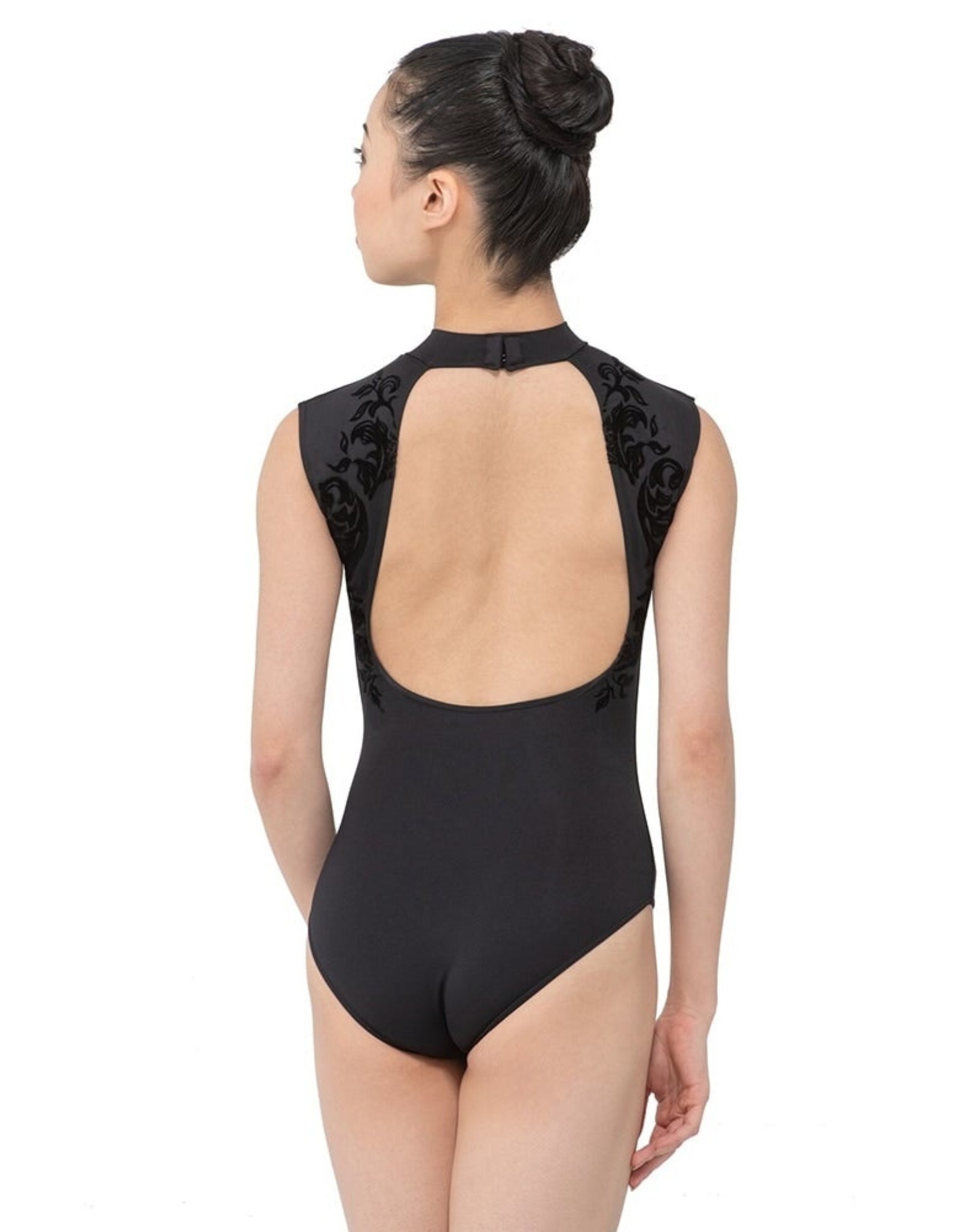 Lace Mock Neck Leotard