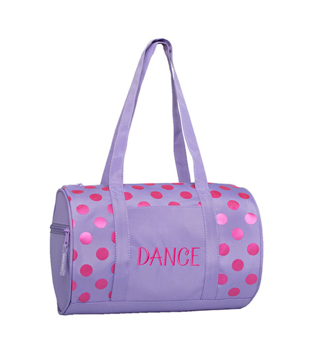 Metallic Dots Duffel