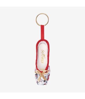 SoDanca KC15 Christmas Pointe Keychain