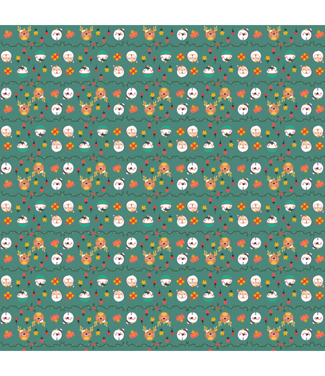 KC15 Christmas Pointe Keychain