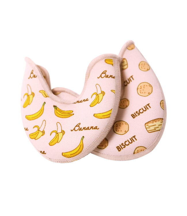 Printed Crescent Toe Pads