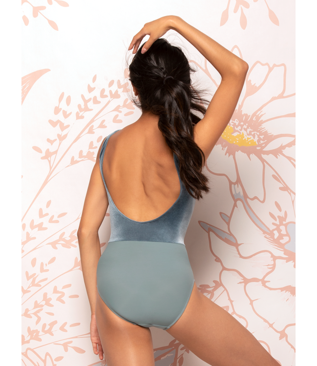 Ladies' Allison Moonstone Velvet Leotard