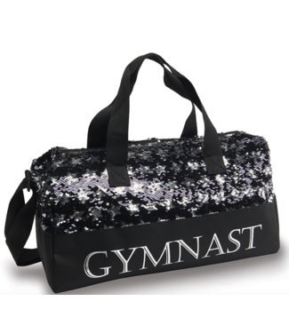 Danznmotion B20522 Sequin Gymnastic Bag Black/Silver