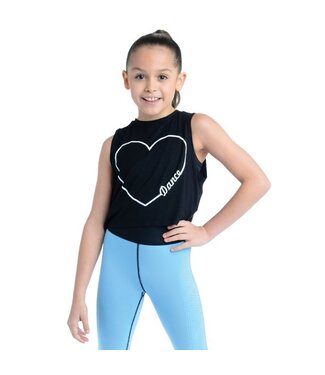 Danznmotion Children's 21307c Dance Heart Tank