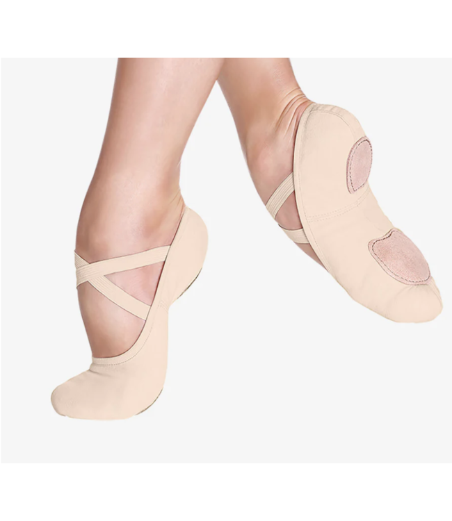 Ladies' Verdi Vegan Canvas Ballet Shoes