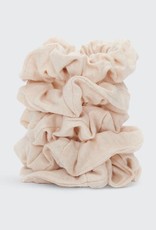 Kitsch Organic Knit Scrunchies 5 Pack Cream