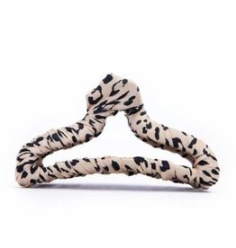 Kitsch Satin Wrapped Claw Clip Leopard Print