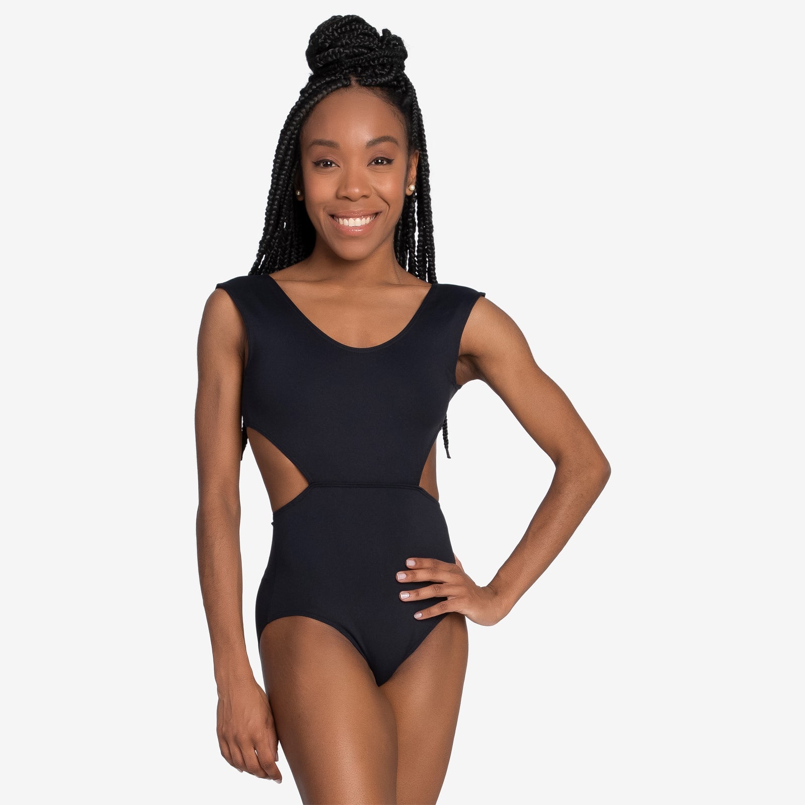 Sodanca Children's L-2547 Rivi Cap Sleeve Leotard - Beam & Barre