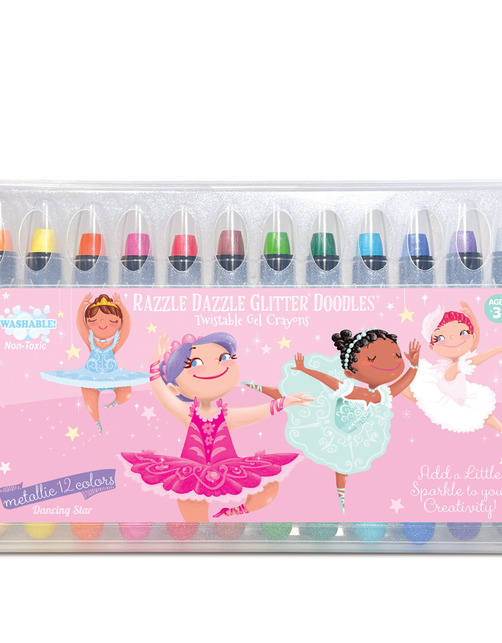 The Piggy Story Dry Erase Twistable Gel Crayons