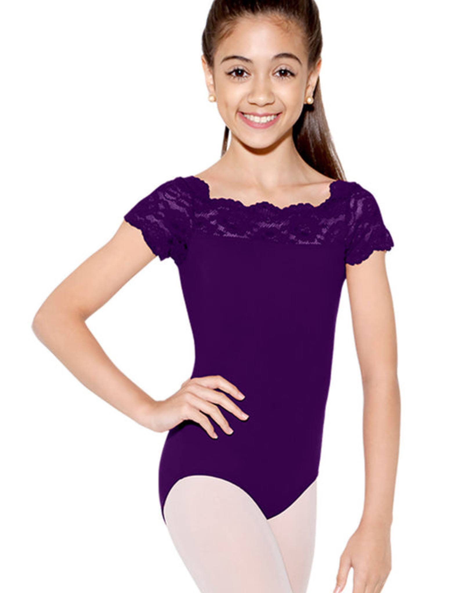 SoDanca SoDanca Children's SL17 Lace Sleeve Leotard