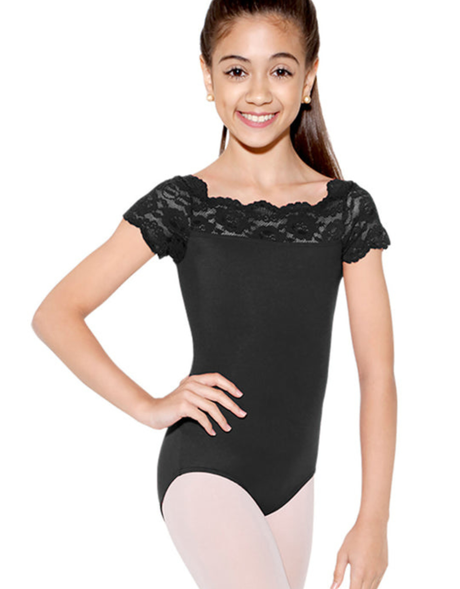 SoDanca SoDanca Children's SL17 Lace Sleeve Leotard