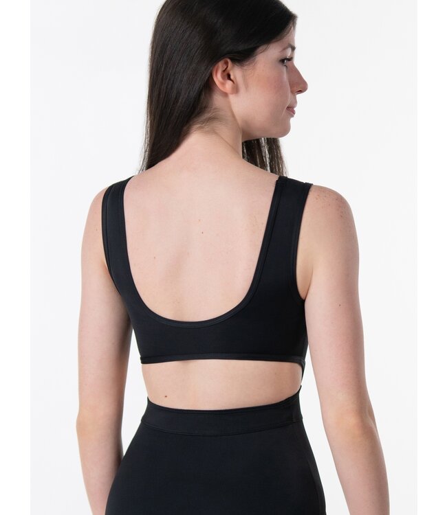 Ladies' Moonflower Cut Out Tank Leotard