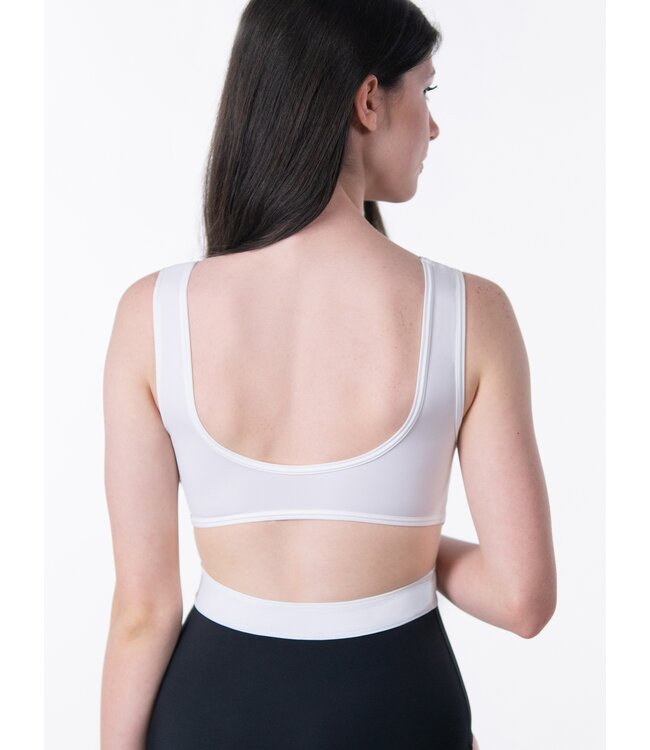 Ladies' Moonflower Cut Out Tank Leotard