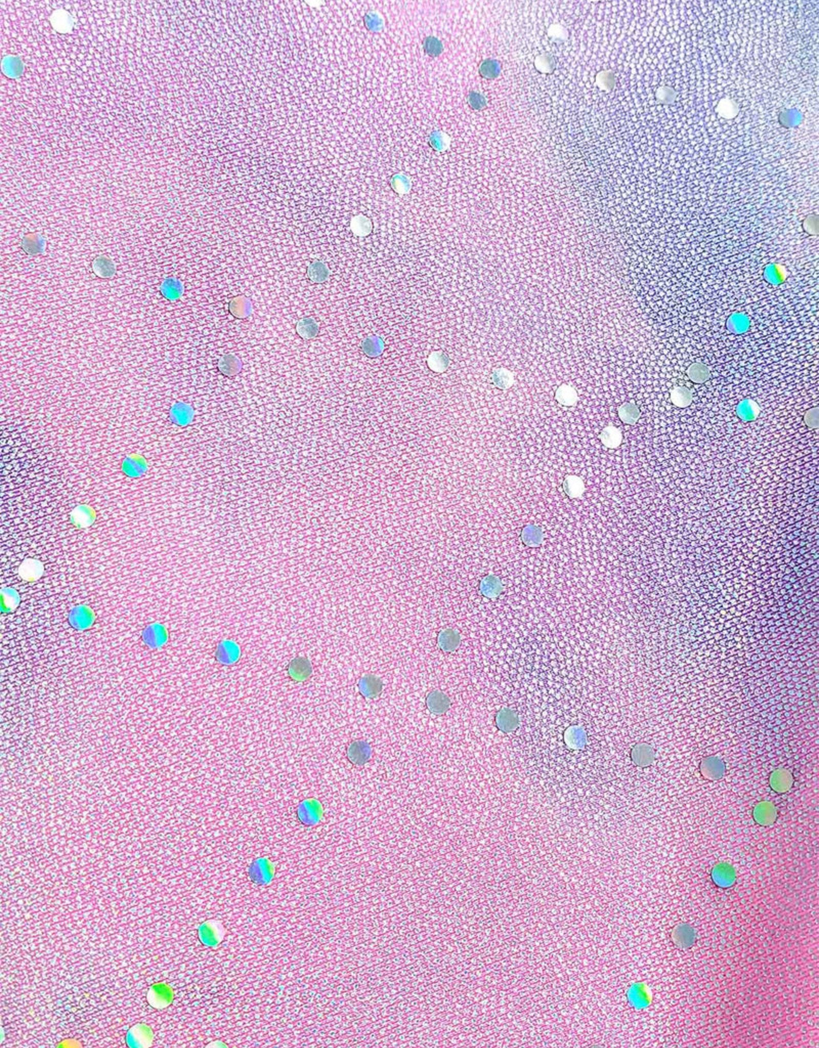 Buy To The Moon Pink and Purple Hologram Unitard by Destira