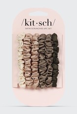 Kitsch Ultra Petite Satin Scrunchies 6pc