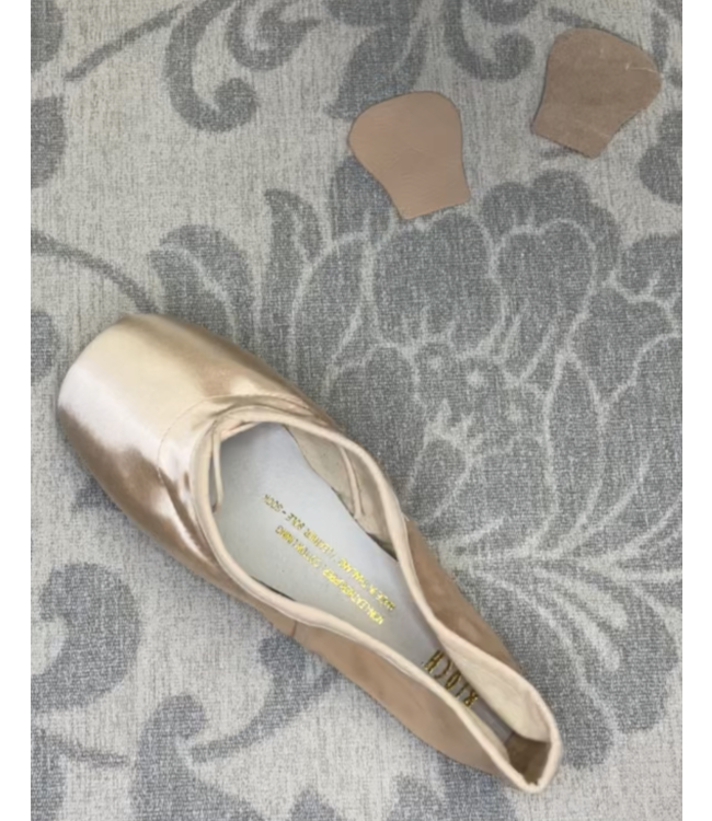 Shoe Modification - Suede Platform Protector Application