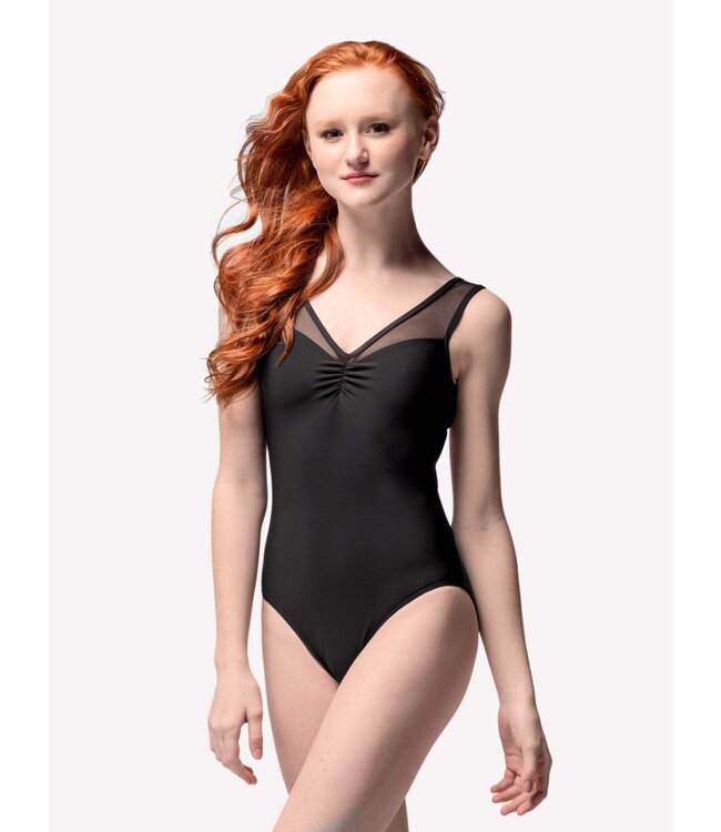 Ladies' Fabiola Black Leotard