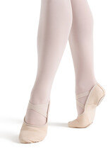 Capezio Ladies' 2038W Hanami Leather Ballet Shoes Light Pink
