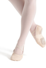 Capezio Children's 2038C Hanami Leather Ballet Shoes Light Pink