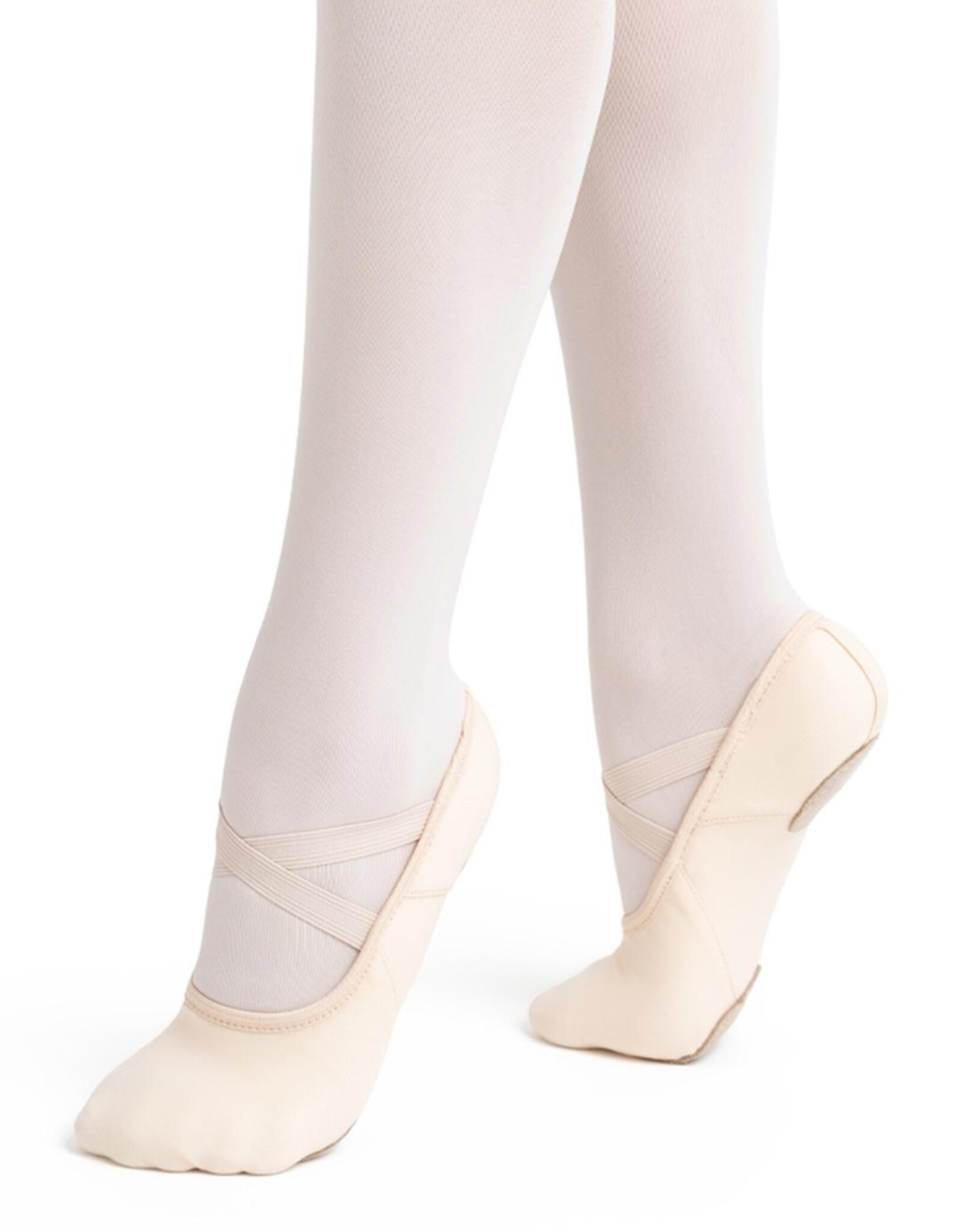 Capezio Ladies' 2037W Hanami Canvas Ballet Shoes Light Pink