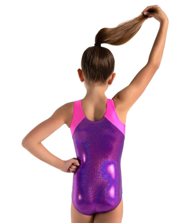 Children's Shoulder Panel Tank Leotard