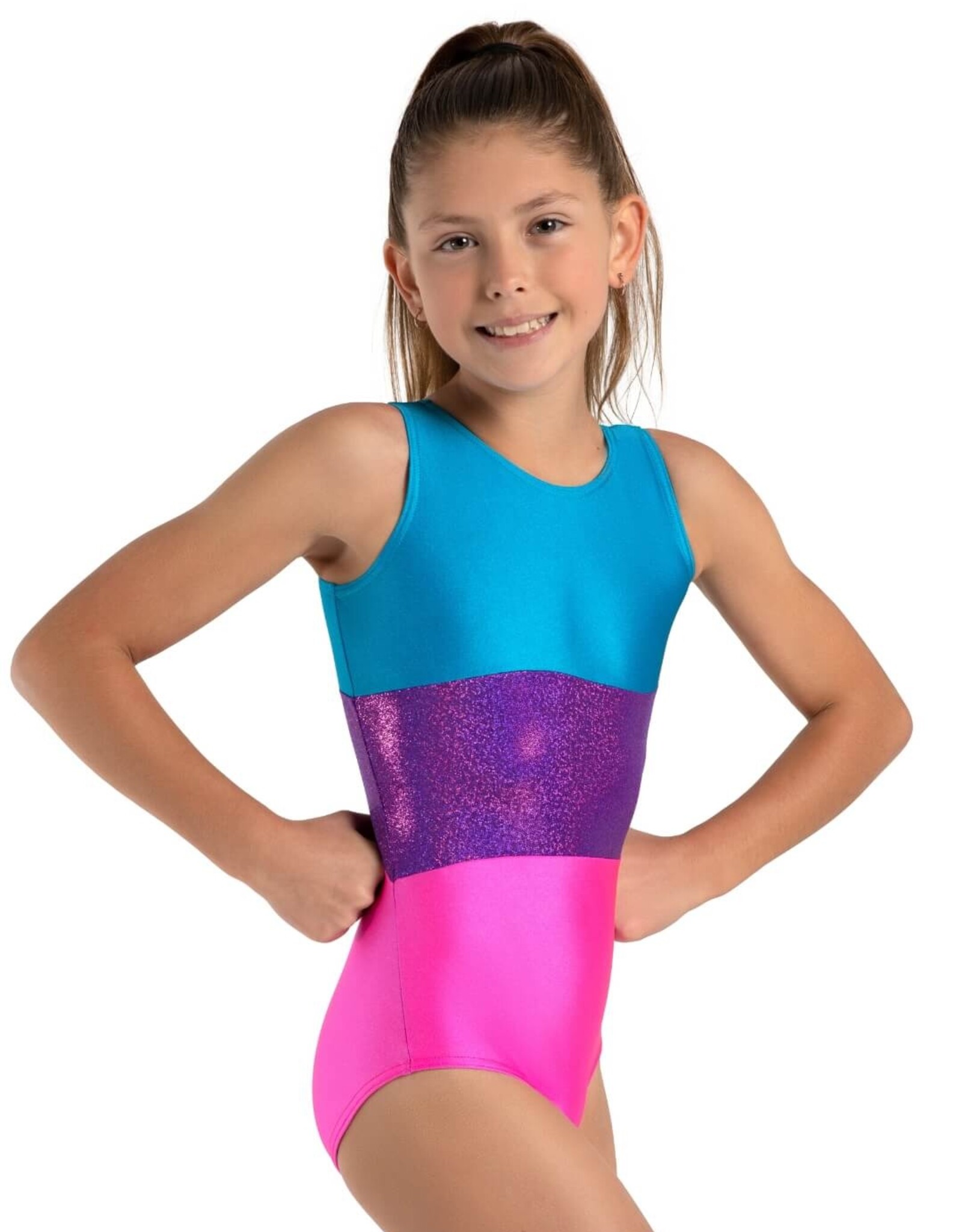 Capezio Children's 12027C 3 Panel Tank Leotard