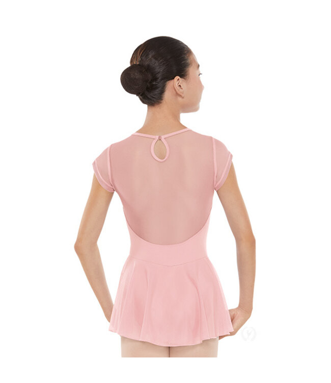 Children's Silhouette Mesh Sweetheart Dance Dress