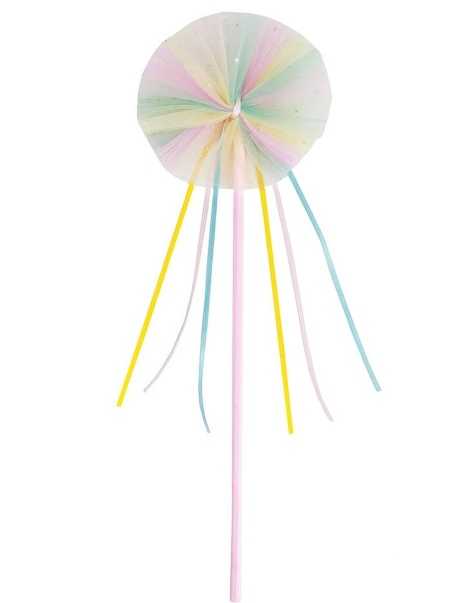 Pastel Rainbow Ribbon Wand