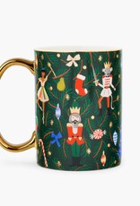 Rifle Paper Co. Evergreen Nutcracker Porcelain Mug