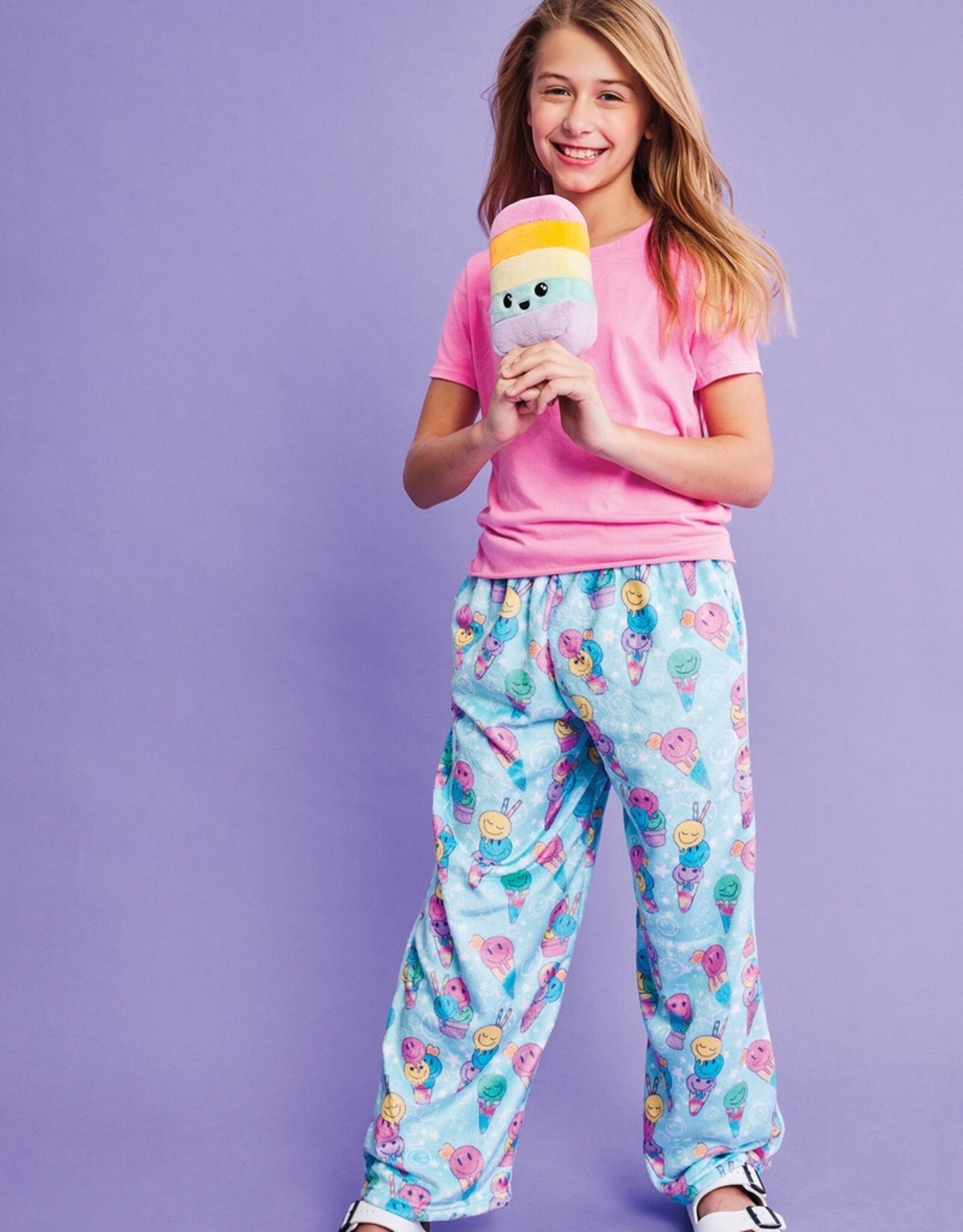 iScream Children's Plush Pants Ice Cream Party