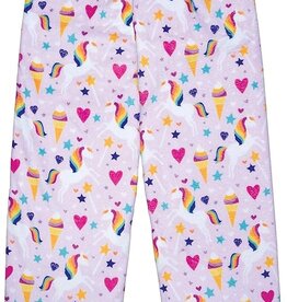 iScream Children's Plush Pants Magical Unicorn