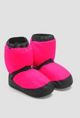 Bloch Children's IM009K Solid Colored Booties Pink Fluorescent