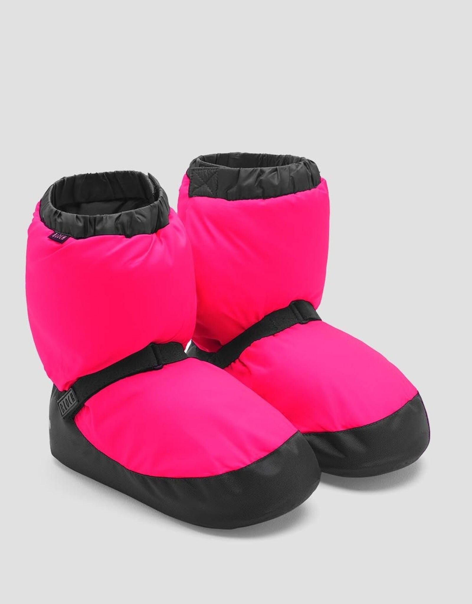 Bloch Children's IM009K Solid Colored Booties Pink Fluorescent