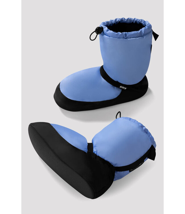 Children's Solid Colored Warm up Bootie-B Light Blue