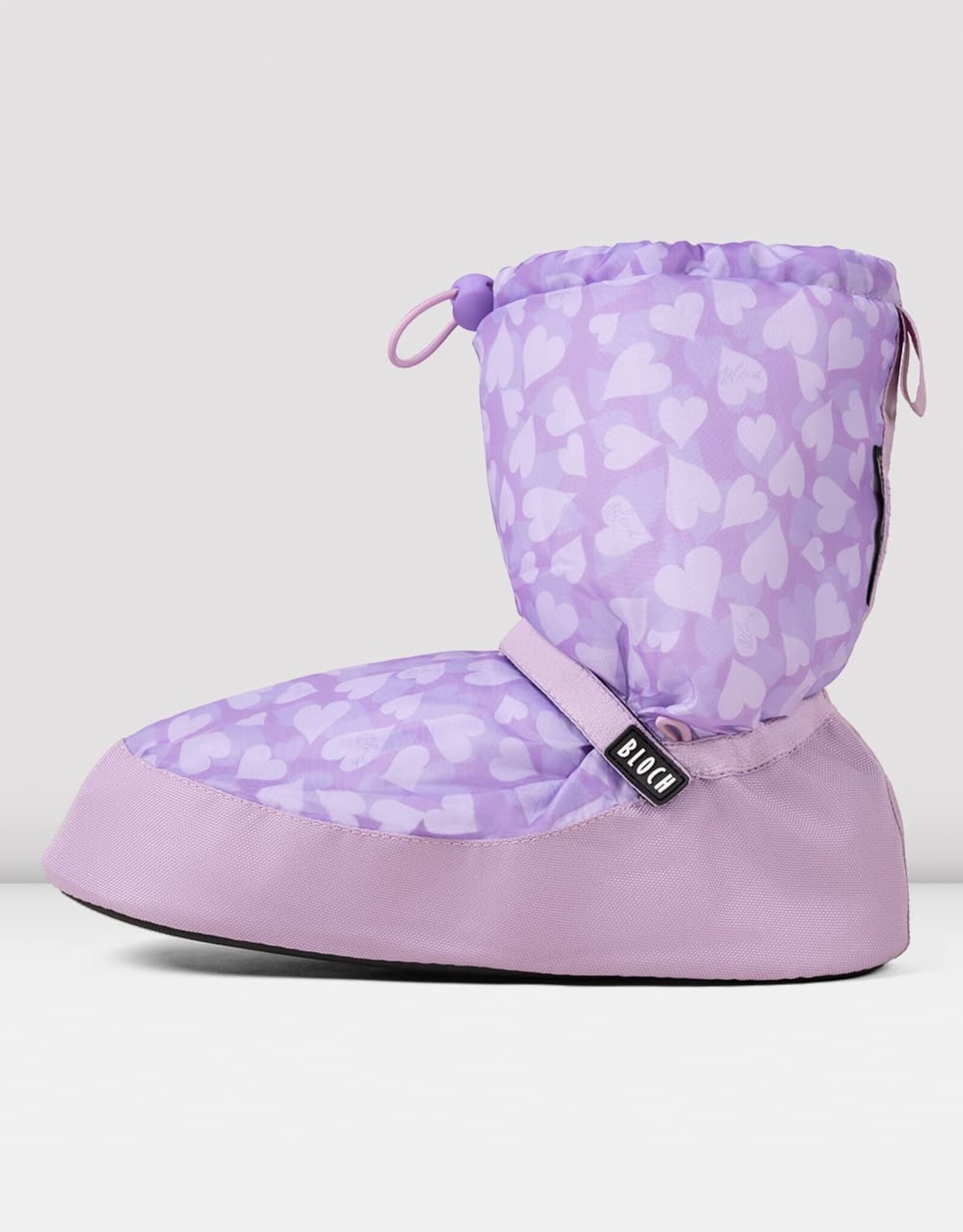 Bloch Children's IM009KBP Printed Booties Confetti Hearts Lilac