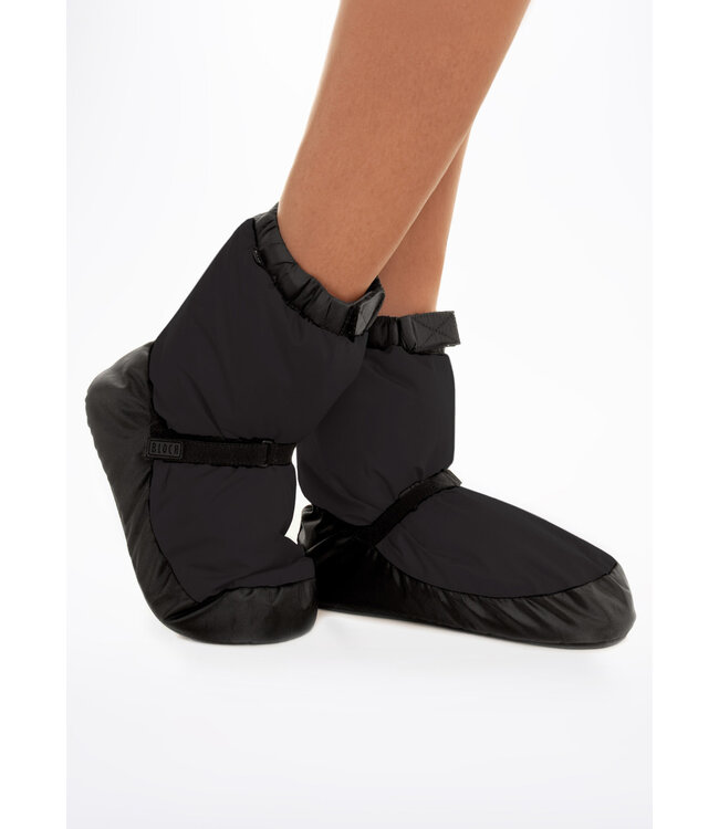 Ladies' Solid Colored Booties Black
