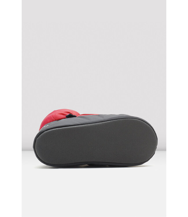 Ladies' Solid Colored Booties Red